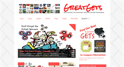 Desktop Screenshot of greatgets.com