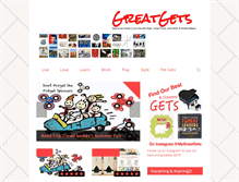 Tablet Screenshot of greatgets.com